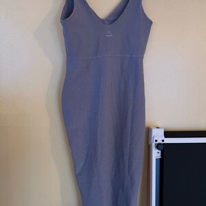 Beyond Yoga Women's Blue Midi Dress